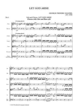 Georg Friedrich Händel: Let God Arise HWV256b (Chapel Royal Version)