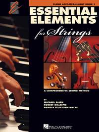 Essential Elements 2000 For Strings Book 1