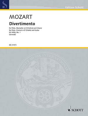 Mozart, W A: Divertimento No. 1 KV 439b