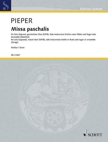 Pieper, A: Missa paschalis