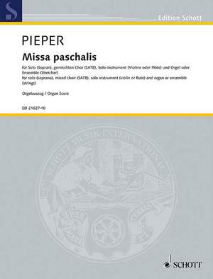 Pieper, A: Missa paschalis