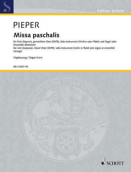 Pieper, A: Missa paschalis