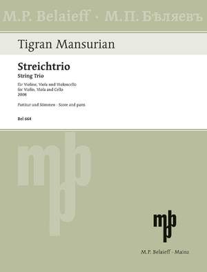 Mansurian, T: String Trio
