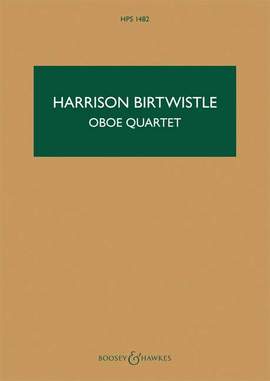 Birtwistle, H: Oboe Quartet