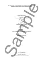 Patrick Hawes: Te Deum - Full Score Product Image