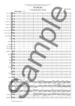 Patrick Hawes: Te Deum - Full Score Product Image