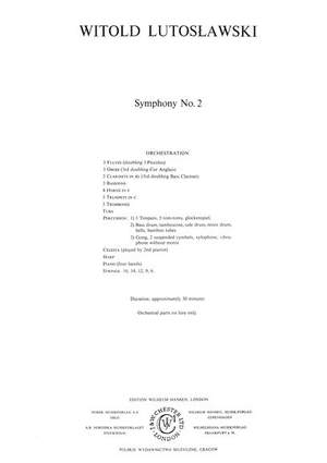 Witold Lutoslawski: Symphony No.2