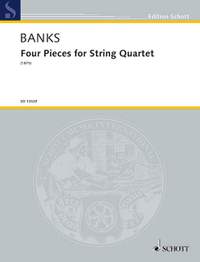 Banks, D: Four Pieces for String Quartet