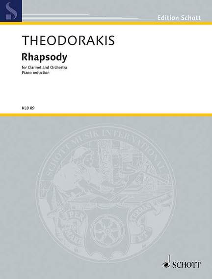 Theodorakis, M: Rhapsody
