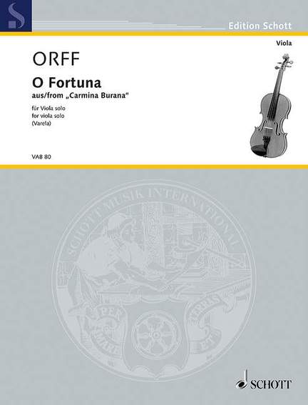Orff, C: O Fortuna