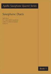 Apollo Saxophone Quartet Series: Saxophone Duets Book 1