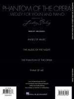 Andrew Lloyd Webber: The Phantom Of The Opera Medley Product Image