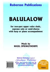 Springthorpe, Nigel: Balulalow
