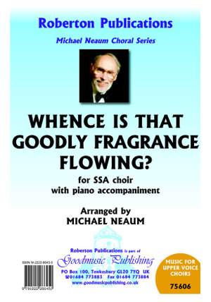 Neaum, Michael: Whence Is That Goodly Fragrance....
