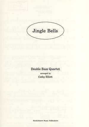 James Pierpont: Jingle Bells - Double Bass Quartet