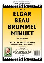 Elgar, Edward: Beau Brummel Minuet Score