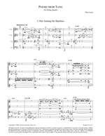 Long, Zhou: Poems From Tang (Score+Parts) Product Image
