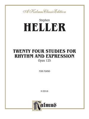 Stephen Heller: Twenty-four Piano Studies for Rhythm and Expression, Op. 125