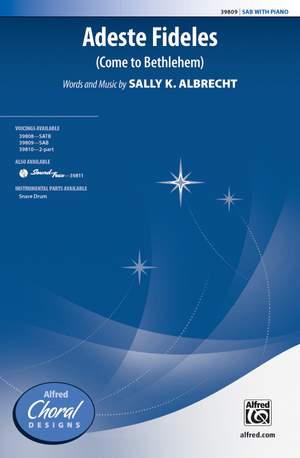 Sally K. Albrecht: Adeste Fideles SAB