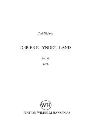 Carl Nielsen_Adam Gottlob Oehlenschläger: Der Er Et Yndigt Land