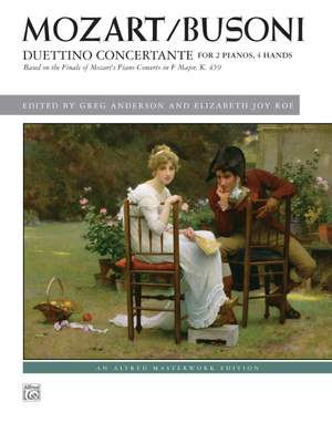 Ferruccio Busoni: Duettino concertante