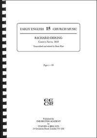 Dering, Richard: Cantica Sacra (1618)