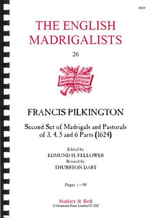 Pilkington, Francis: Second Set of Madrigals (1624)
