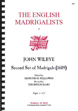 Wilbye, John: Second Set of Madrigals (1609)