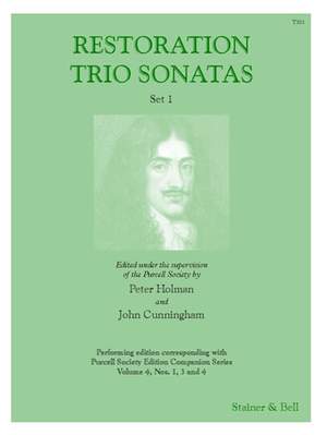 Restoration Trio Sonatas. Set 1
