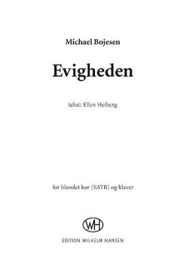 Michael Bojesen_Ellen Heiberg: Evigheden