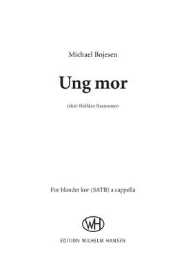 Michael Bojesen_Halfdan Rasmussen: Ung mor