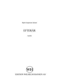 Bjørn Jespersen: Efterår