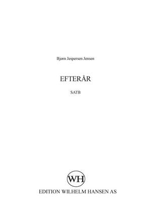 Bjørn Jespersen: Efterår
