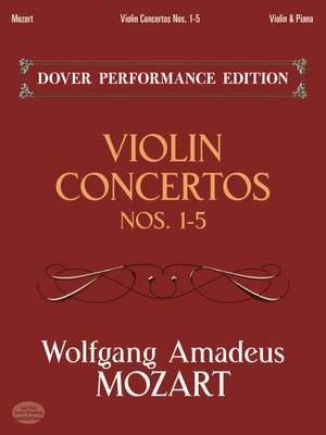 Wolfgang Amadeus Mozart: Violin Concertos Nos.1-5