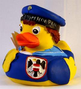 Wiener Saengerknaben Rubber Duck Blue Jacket
