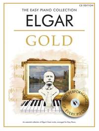 Edward Elgar: The Easy Piano Collection: Elgar - Gold Book/CD Ed