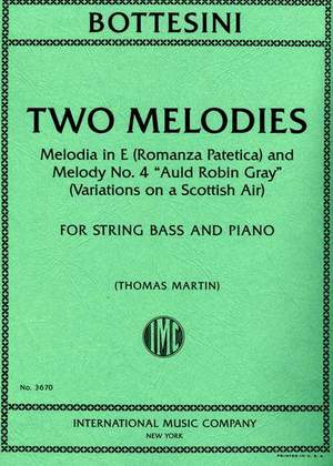 Bottesini, G: Two Melodies