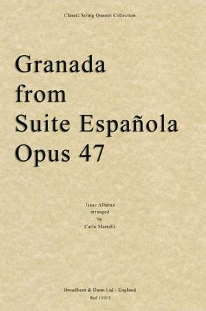 Albéniz, Isaac: Granada from Suite Española, Opus 47