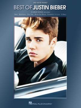 Best of Justin Bieber for Big-Note Piano