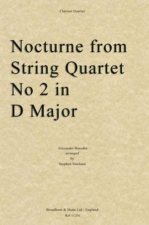 Borodin, Alexander: Nocturne from String Quartet No. 2 in D Major