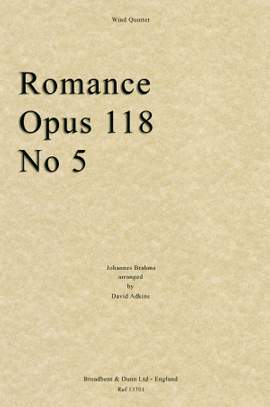 Brahms, Johannes: Romance, Opus 118 No. 5