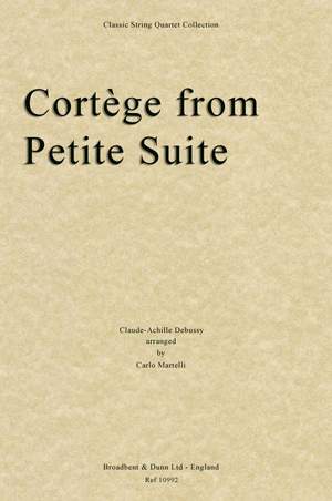 Debussy, Claude-Achille: Cortège from Petite Suite