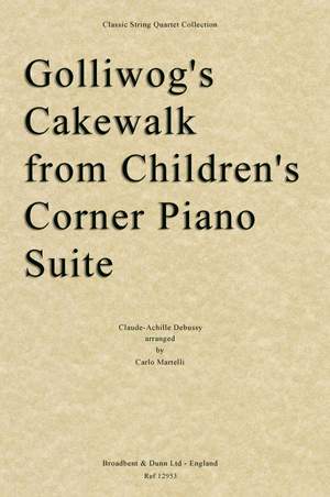 Debussy, Claude-Achille: Golliwog's Cakewalk from Children's Corner Piano Suite