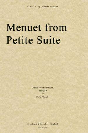 Debussy, Claude-Achille: Menuet from Petite Suite