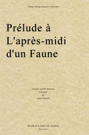 Debussy, Claude-Achille: Prélude à L'après-midi d'un Faune