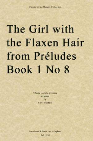 Debussy, Claude-Achille: The Girl With The Flaxen Hair from Préludes Book 1 No. 8