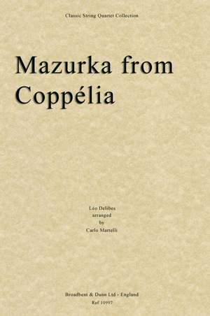Delibes, Léo: Mazurka from Coppélia