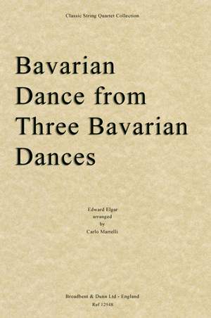 Elgar, Edward: Bavarian Dance from Three Bavarian Dances