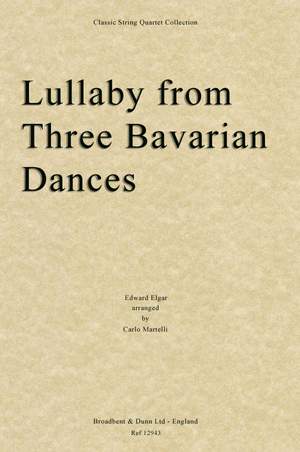 Elgar, Edward: Lullaby from Three Bavarian Dances