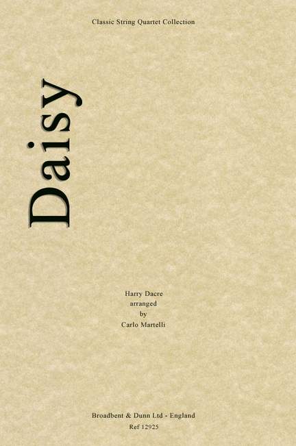Dacre, Harry: Daisy